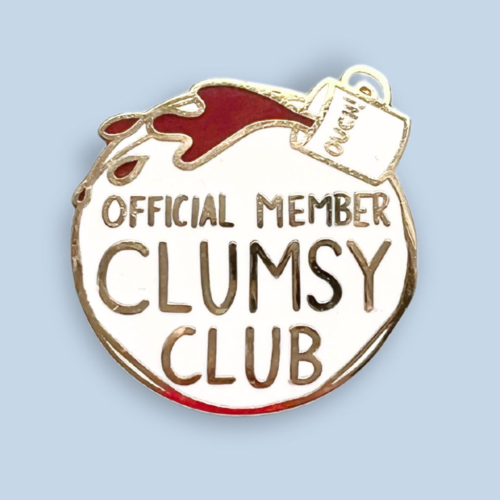 Jubly-Umph Clumsy Club Lapel Pin 